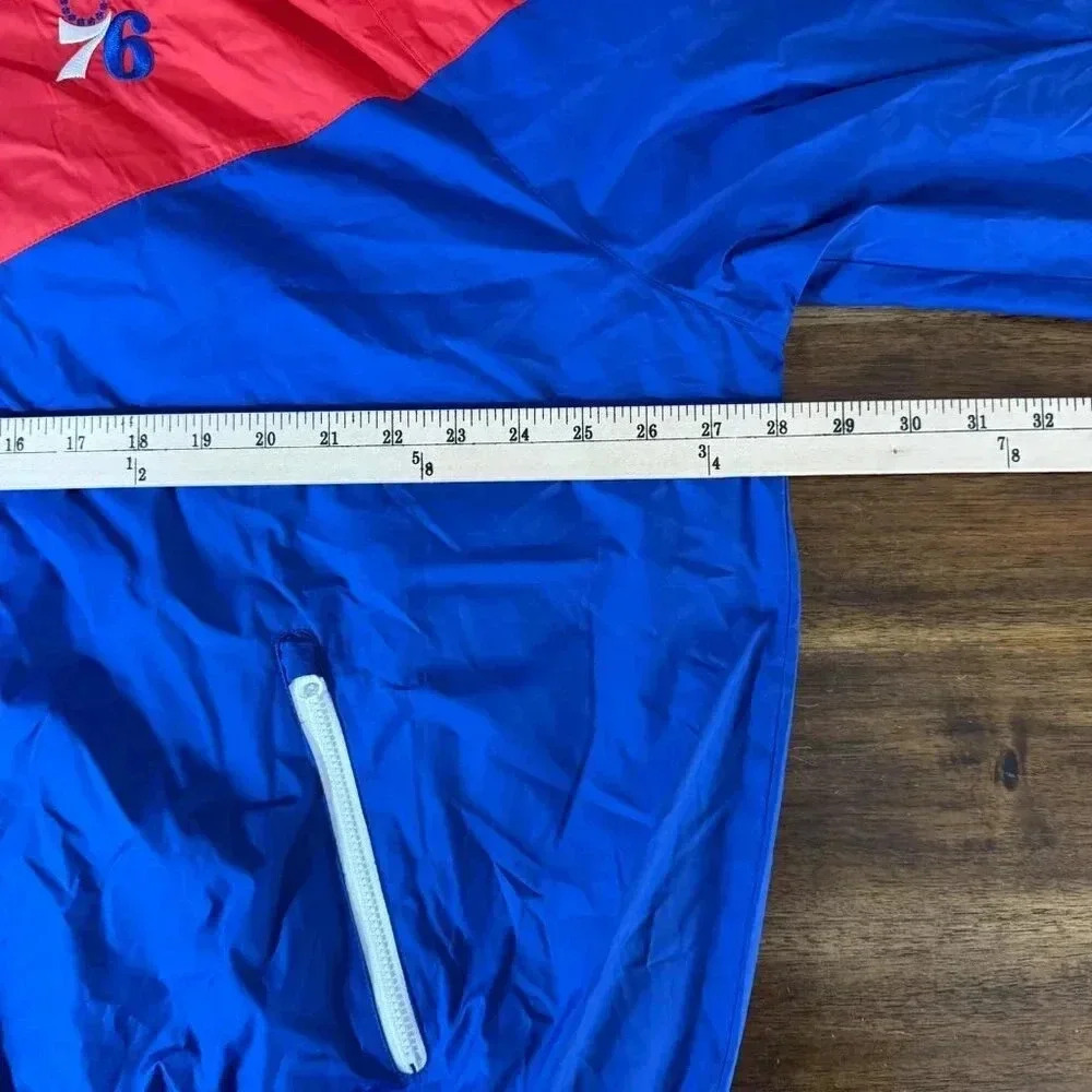NWT Nike Philadelphia 76ers Hooded Windbreaker XL - Picture 5 of 6